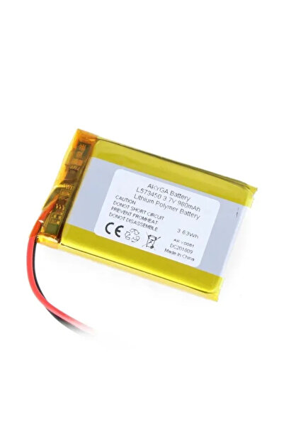 Akyga Acumulator litiu polimer 06036 980mAh 1S 3.7V pentru conector cu JST-BE...