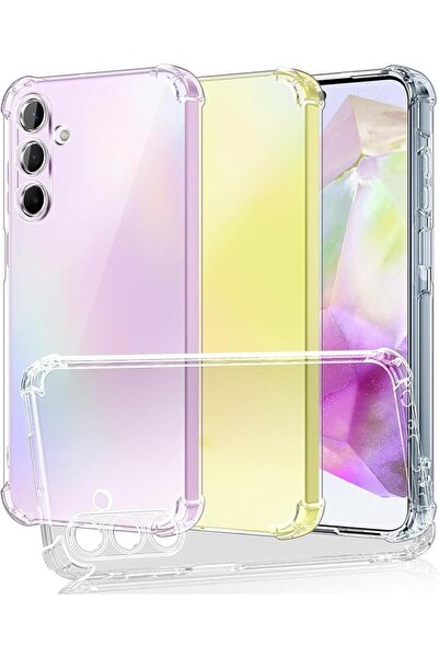 GENERAL Compatible with Samsung Galaxy A53 Case Cover Clear TPU Case Shockpro...