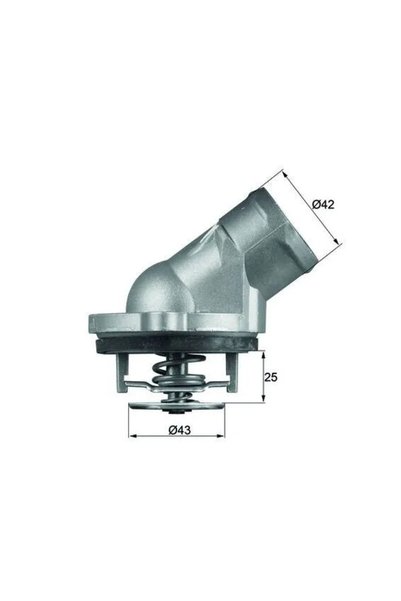 MAHLE Termostat 87 C Mercedes M112 W202 W203 CL203 W210 W211 W220
