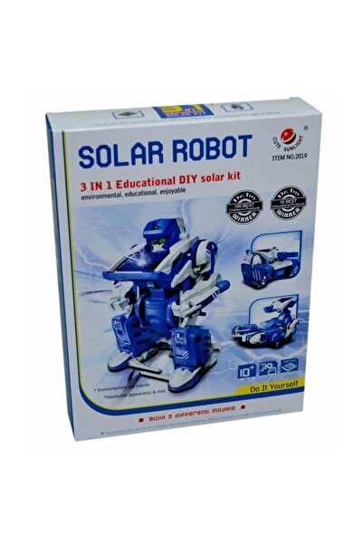 OEM Robot solar pentru copii 3 in 1 - Robot si masini de lupta