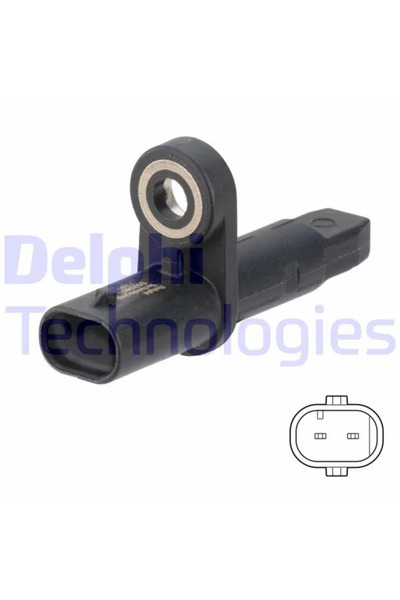 DELPHİ ABS Hız Sensörü BERLINGO - C5-DS3-DS7-DS9-3008-308-5008-508-PARTNER - Rifter 05-2016