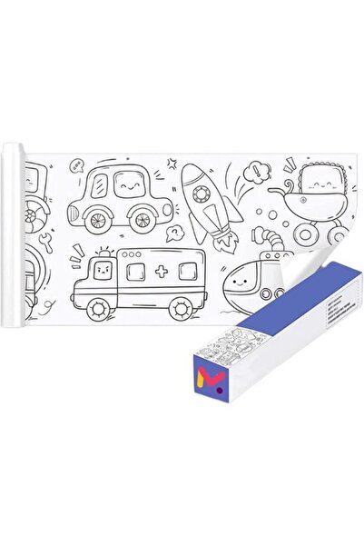 OEM Rola hartie auto-adeziva si decupabila pentru desenat si colorat, 3m x 30...