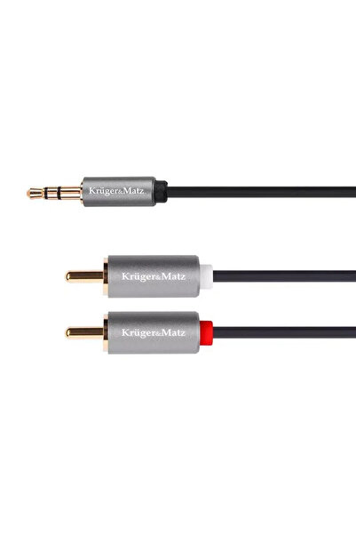 Kruger&Matz Cablu JACK 3.5 mm - 2x RCA 10m Basic