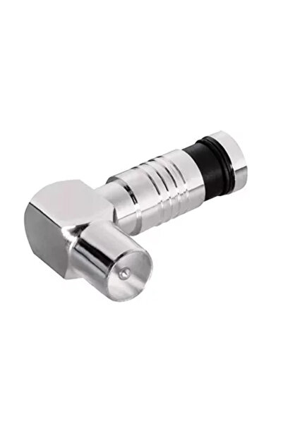 OEM Mufa COAXIAL tata tip compresie cotit 90 grade max 7mm