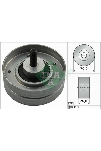 İna V Kayıs Gergi Rulmani Mini R50-1952-1953 2002-2007