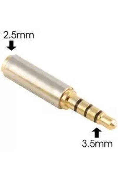 OEM Adaptor Jack 4 pini 3.5 mm tata la 4 pini 2.5 mm mama