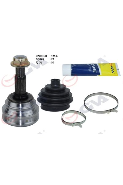 GVA Aks Kafası Diş Ön Polo 1.6 1994-1999 Aee 75HP 22X30X53 129.5MM