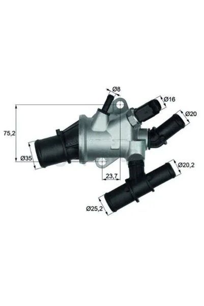 BEHR Termostat Bravo - Marea - Alfa 156 1998