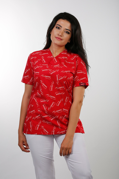 EMİR MEDİKAL Workwear - Red