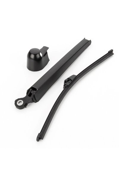cme parts Vw Volkswagen Touran 2003-2010 Uyumlu Arka Cam Silecek Kolu Ve Süpürgesi Kapak Takım 1T0955707C