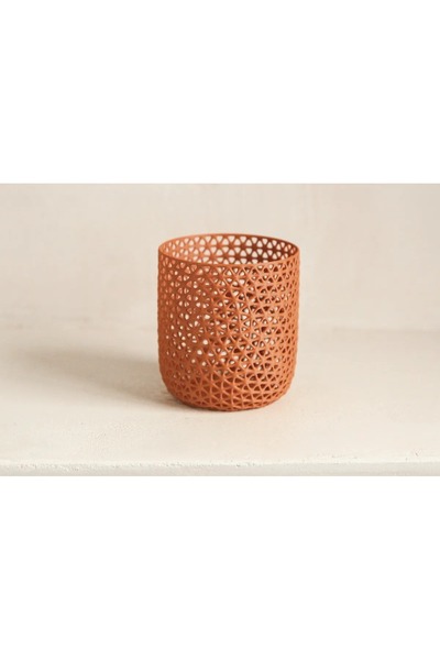ELİSY Suport pentru pixuri cu model organic perforat cu imprimare 3D și organ...