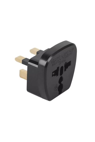 OEM Adaptor tensiune priza UK - UNIVERSAL negru
