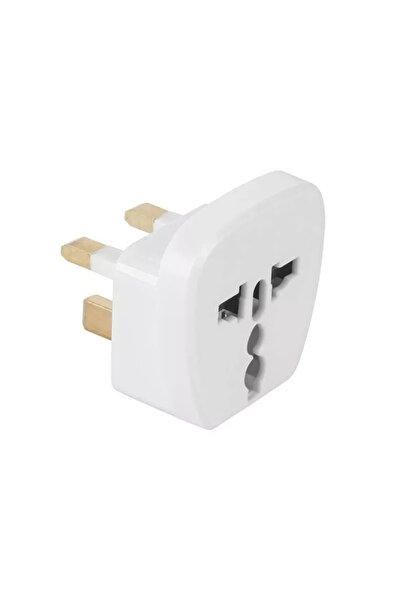 OEM Adaptor tensiune priza UK - UNIVERSAL 13A alb