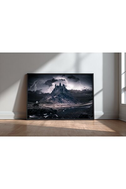 KEYFHOME Pământul uitat Angkor Wat Fantastic No 2 Tablou MDF înrămat Poster L...