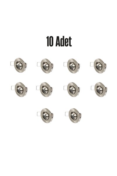 Cata CT-5268 UFO YILDIZ hareketli 1.5 w led spot 10 adet krom kasa