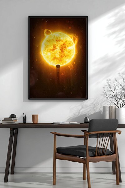KEYFHOME Origine Fantastic Science Fiction Artă Înrămată MDF Tablou Poster Sa...