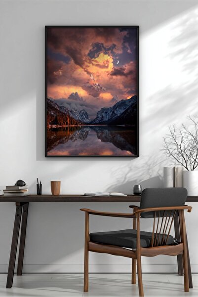 KEYFHOME Valea Viselor Peisaj Natural Înrămat MDF Tablou Poster Living Decor ...