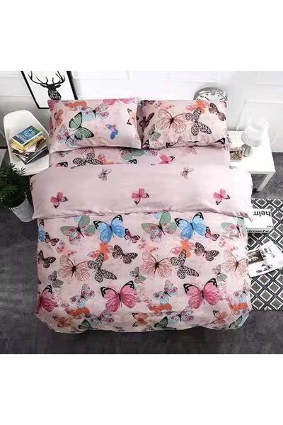 GOLDEN HOME طقم أغطية سرير مقاس كينج/مقاس فردي، غطاء لحاف، غطاء وسادة، 6 قطع،...