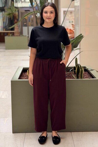 sentez giyim Sentez Elegance Buy Elasticated Tight-Legged Pants