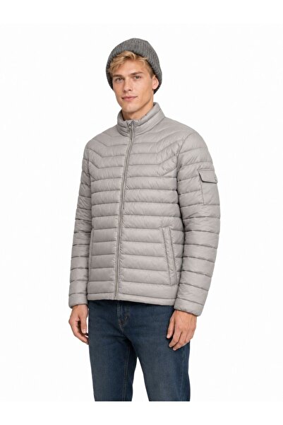 Loft Erkek Kahverengi Balıkçı Yaka Regular Fit Mont