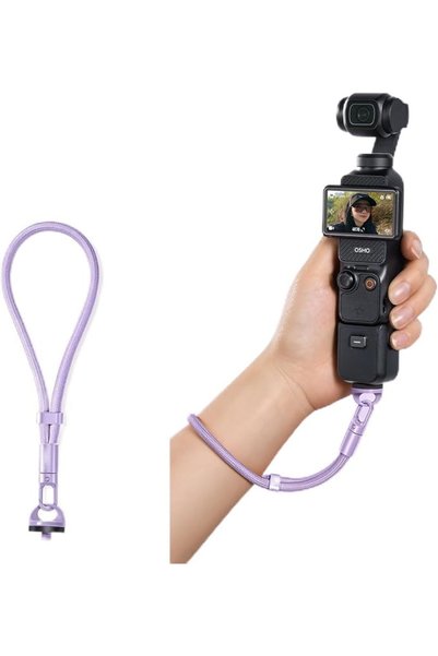 GBUFIYSN حزام معصم لـ DJI Osmo Pocket 4/3: حبل قابل للتعديل مع برغي 1/4 بوصة،...