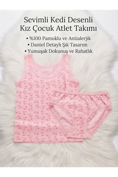 Kız Çocuk İç Çamaşırı Takımı
