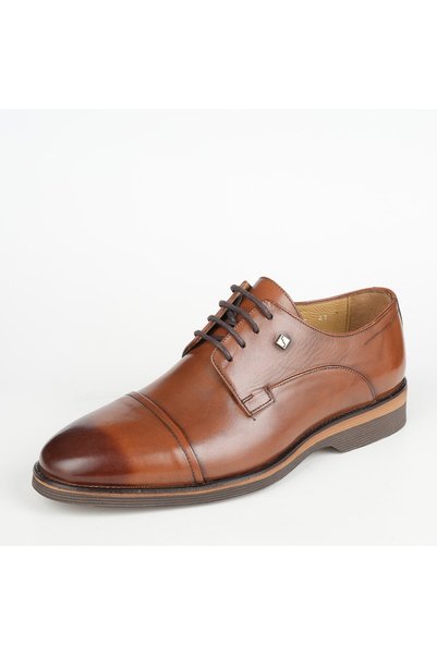 Fosco Genuine Leather Casual Men's Shoes Tan 3103 45