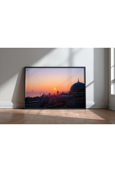 KEYFHOME Mosque and islamic architecture no 62 framed mdf table poster living...