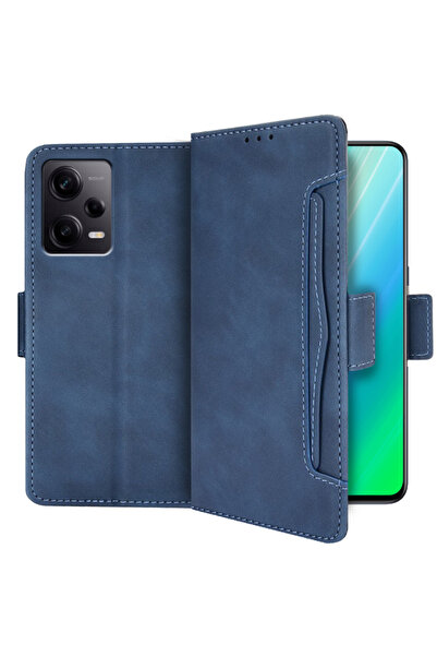 XGSM Husă tip carte pentru Xiaomi Redmi Note 12 5G / POCO X5 5G, Slot pentru ...