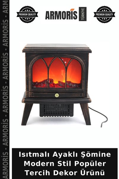 Armoris Heated Pedestal Fireplace Modern Style Popular Preferred Decor Product