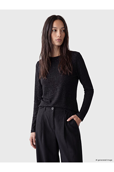 LC Waikiki Nevavm with Difference Lcw Everyday Black Camisole Plain Super Ski...
