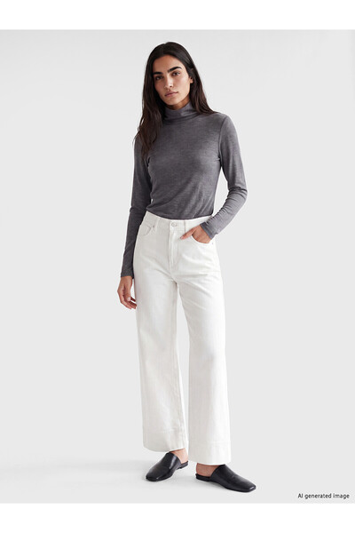LC Waikiki Nevavm Anthracite Combed Cotton Plain Super Skinny & Extra Narrow ...