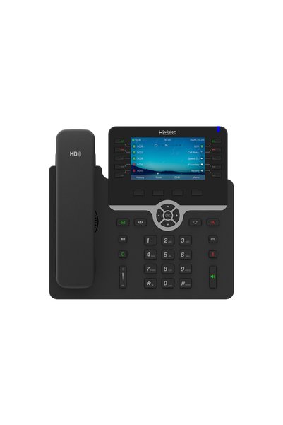 Hivision هاتف IP ملون عالي الدقة للمؤسسات بشاشة 4.3 بوصة |   ذكي
