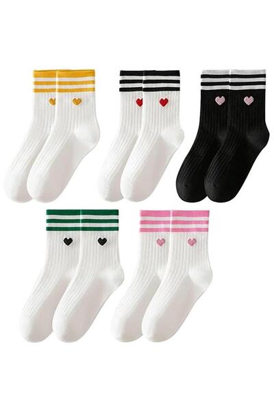 Generic Brand Perechi de șosete - Șosete sport - Șosete yoga - Brodate - Șose...