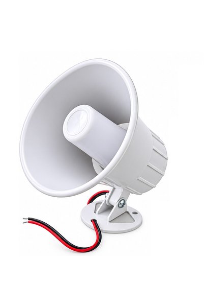 Powermaster No-Tel CON-20 Mini 20 Watt Beyaz 2'Li Set Horn Hoparlör