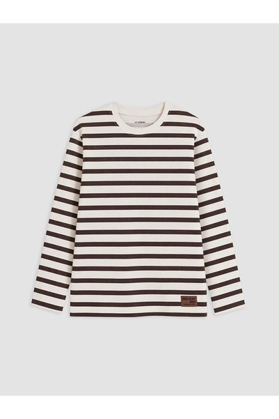 LC Waikiki تي شيرت مخطط للأولاد من Shining Store من مجموعة Sparkly Choices