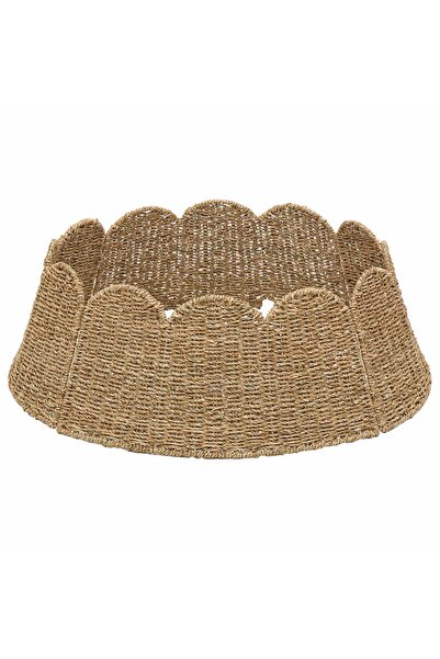 vidaxl Guler pentru Pomul de Crăciun Rotund Ø 90 x 28 cm