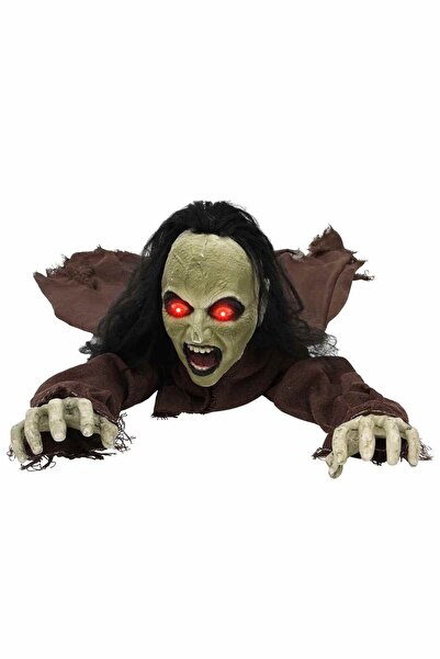 vidaxl Decorațiune de Halloween zombie SPOOKA Maro 51 x 130 x 24 cm