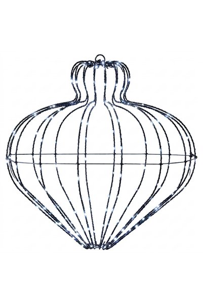 vidaxl Lumină decorativă de Crăciun 192 LED-uri Alb rece Ø 45 x 40 cm