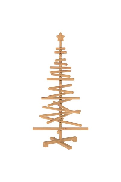 vidaxl Brad de Crăciun din lemn KOTKA 120 cm Lemn masiv de pin