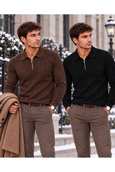 ModaYaren Pulovere - Maro - Boyfriend