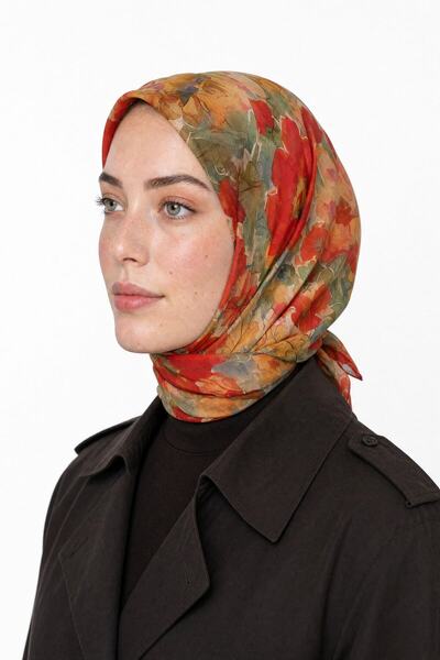 Mooncorn Lauris Desen Hebei Silk Scarf