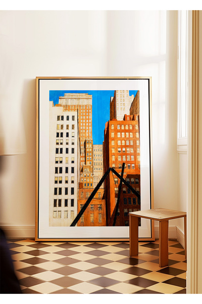 ARTHOUSECOLLECTIVE Colecția de călătorii - New York - Poster fără ramă