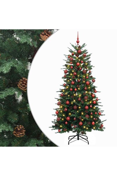 vidaxl Brad de Crăciun artificial cu ramuri articulare 180 cm