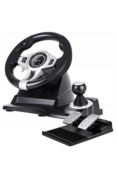 Tracer Volan și pedale pentru PC, PS3, PS4, Xbox One, Roadster 4 în 1, Confort
