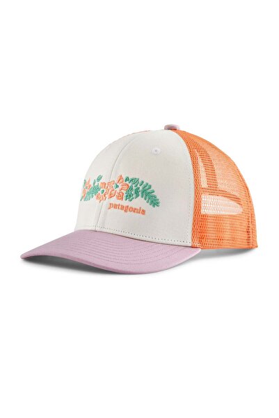 Patagonia Șapcă copii Trucker Hat - piersică cu galben