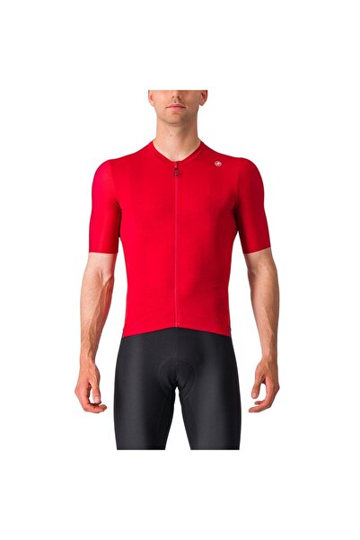Castelli Short sleeve t-shirt Espresso Red