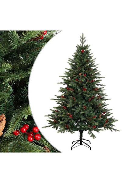 vidaxl Brad de Crăciun artificial cu ramuri articulare 210 cm