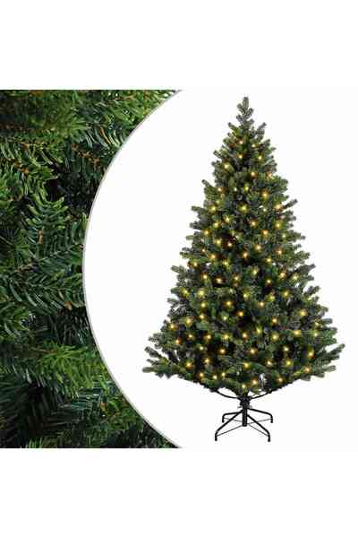 vidaxl Brad de Crăciun artificial cu ramuri articulare 210 cm