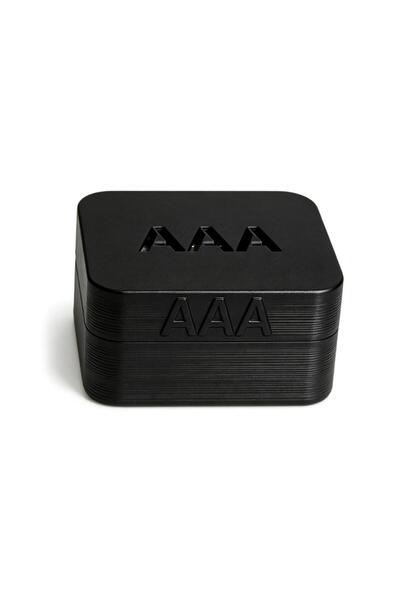 Choice Black AAA 27 Slots AA AAA Battery Storage Box Honeycomb Battery Organi...